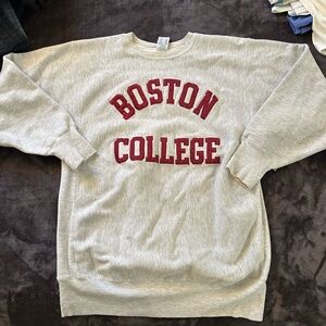 VINTAGE Boston College Gray Sweater